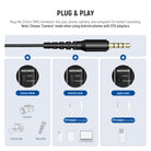 Plug & Play Mic for Phone/Camera