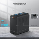 Product Display of the NEEWER TP-F970 NP-F970 Replacement Battery