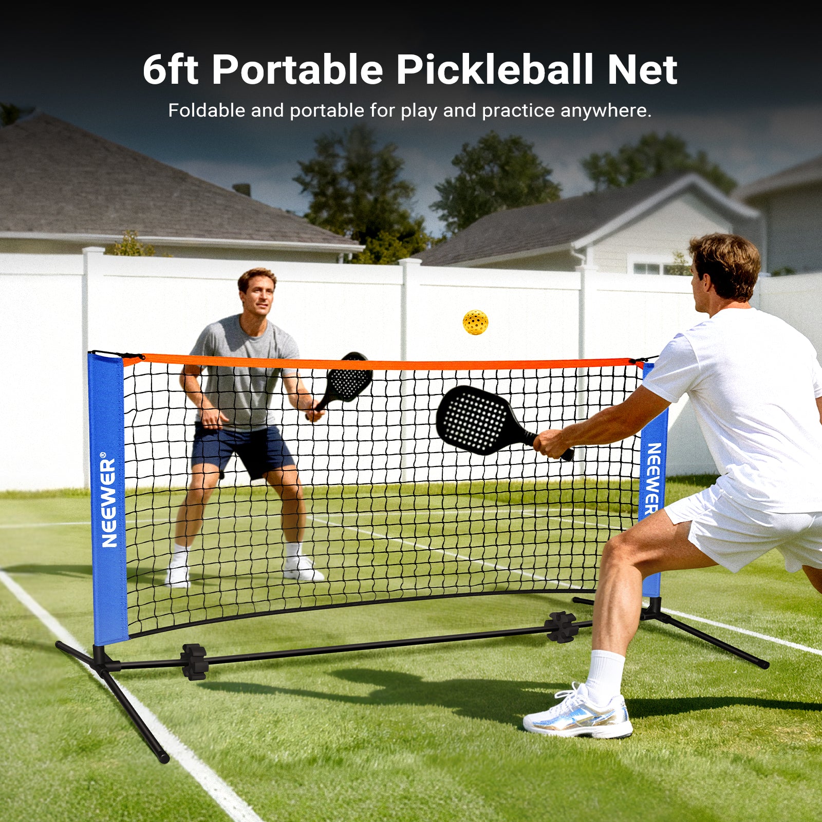 NEEWER PB01N/PB02N Portable Detachable Pickleball Net