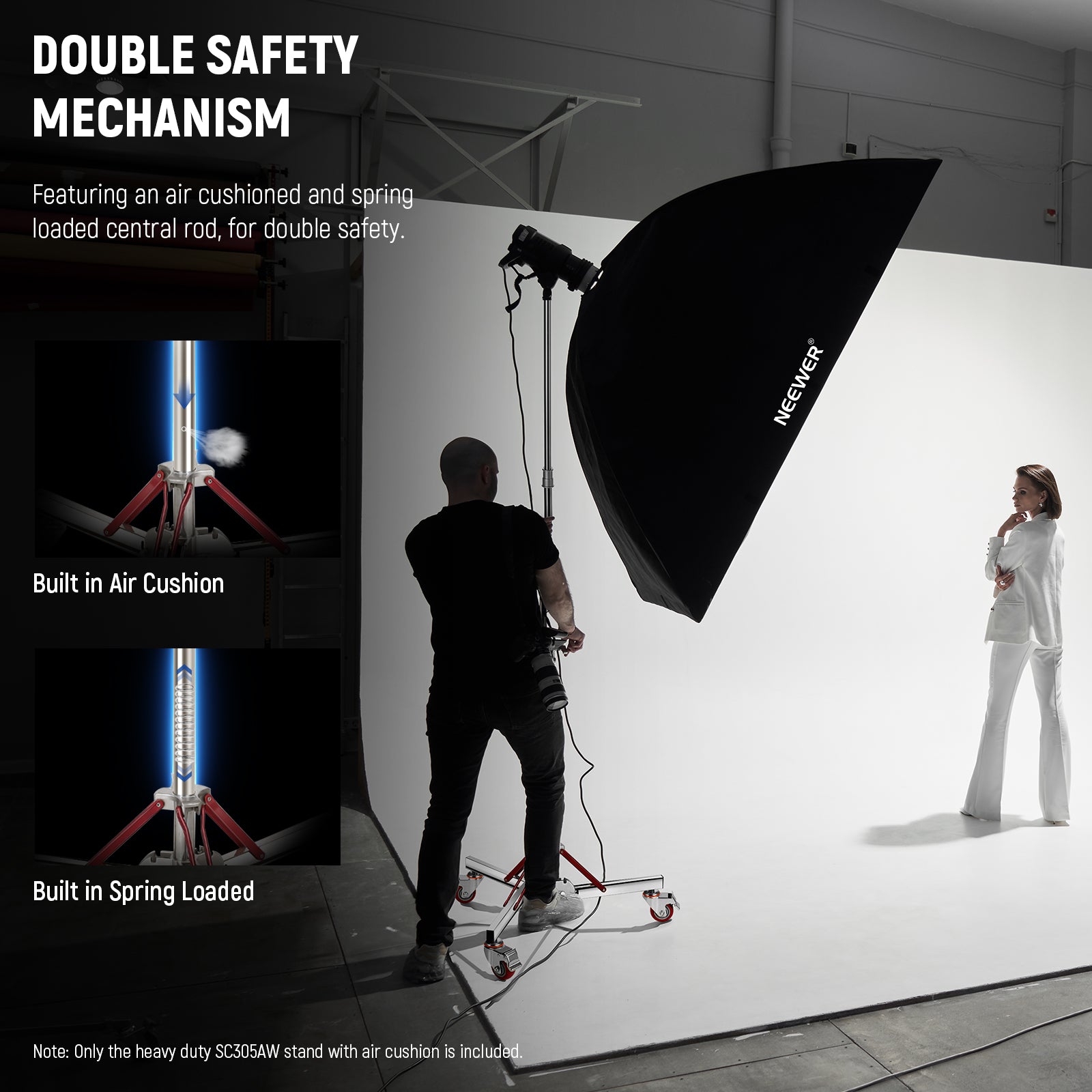 Neewer SC305AW Light Stand - Thumbnail 4