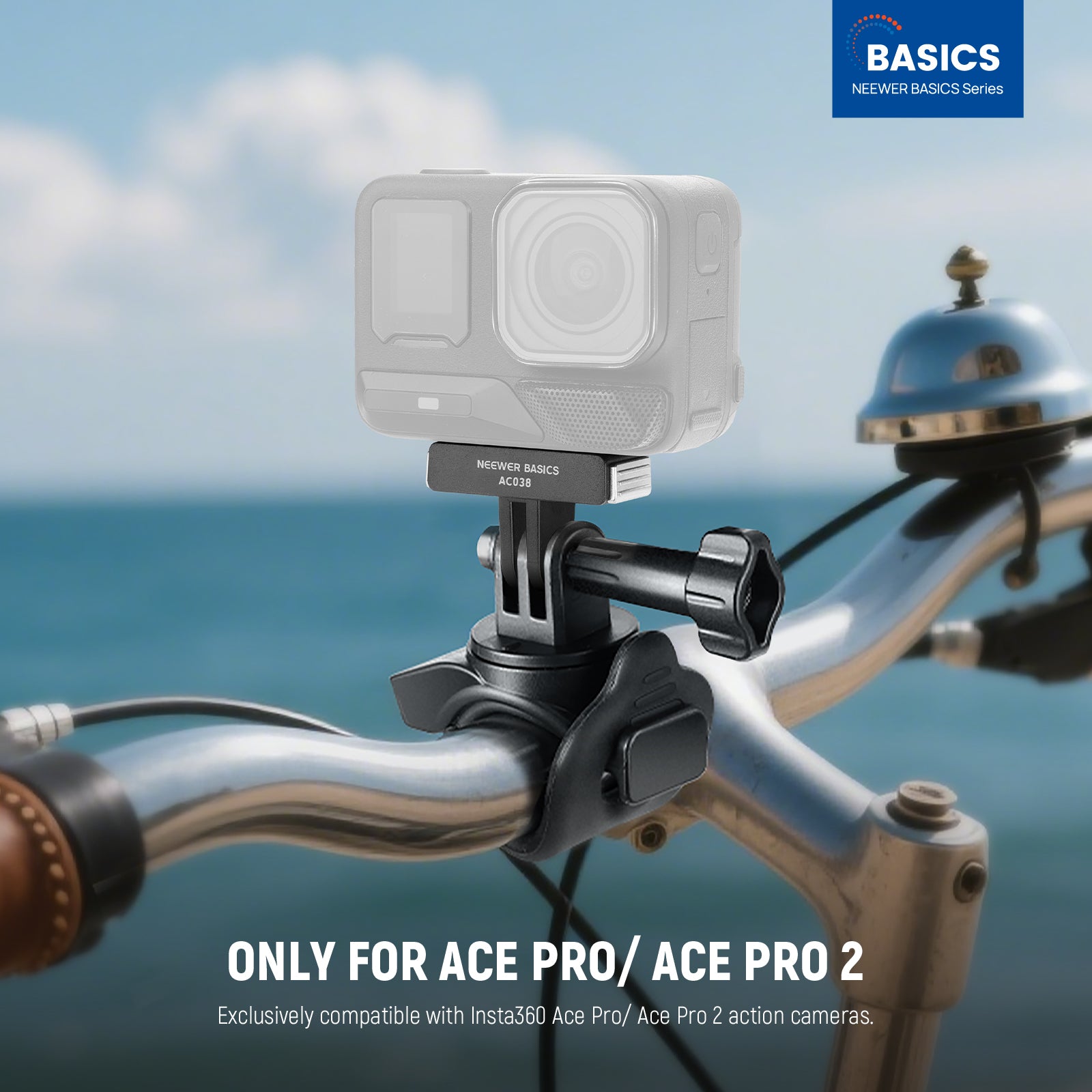 NEEWER AC038 Magnetic Mount Adapter For Insta360 Ace Pro/Ace Pro 2