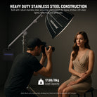 NEEWER DS021 Adjustable Boom Arm is made of selected stainless steel.