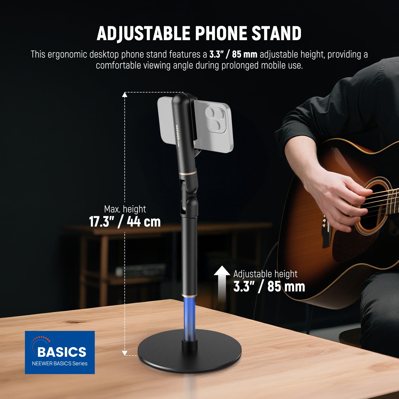 Neewer Basics ST006 Phone Holder Stand - Thumbnail 4