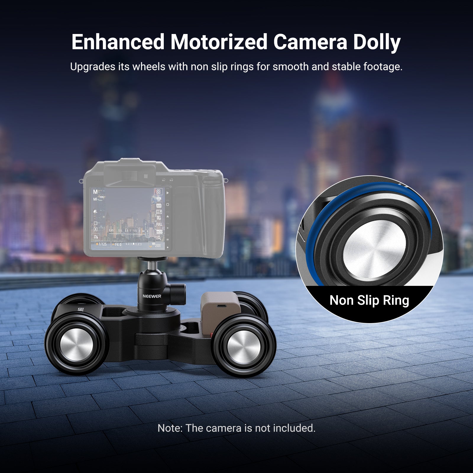 NEEWER DL400 Motorized Camera Slider Dolly | Camera Dolly