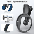 NEEWER LA007 67mm Phone Filter Clamp For iPhone features rubber pads.