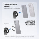 NEEWER DS031 Magnetic Phone Tripod Mount is compatible with Magsafe and Magsafe accessories.