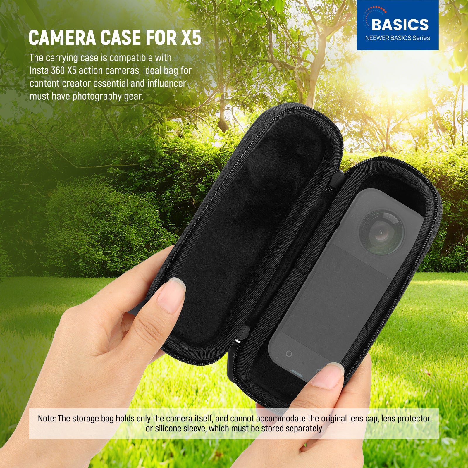 NEEWER PB032 Carrying Case For Insta 360 X5 Action Camera