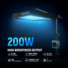 Product details of the NEEWER AF200C 200W Flexible Fabric LED RGB Video Light