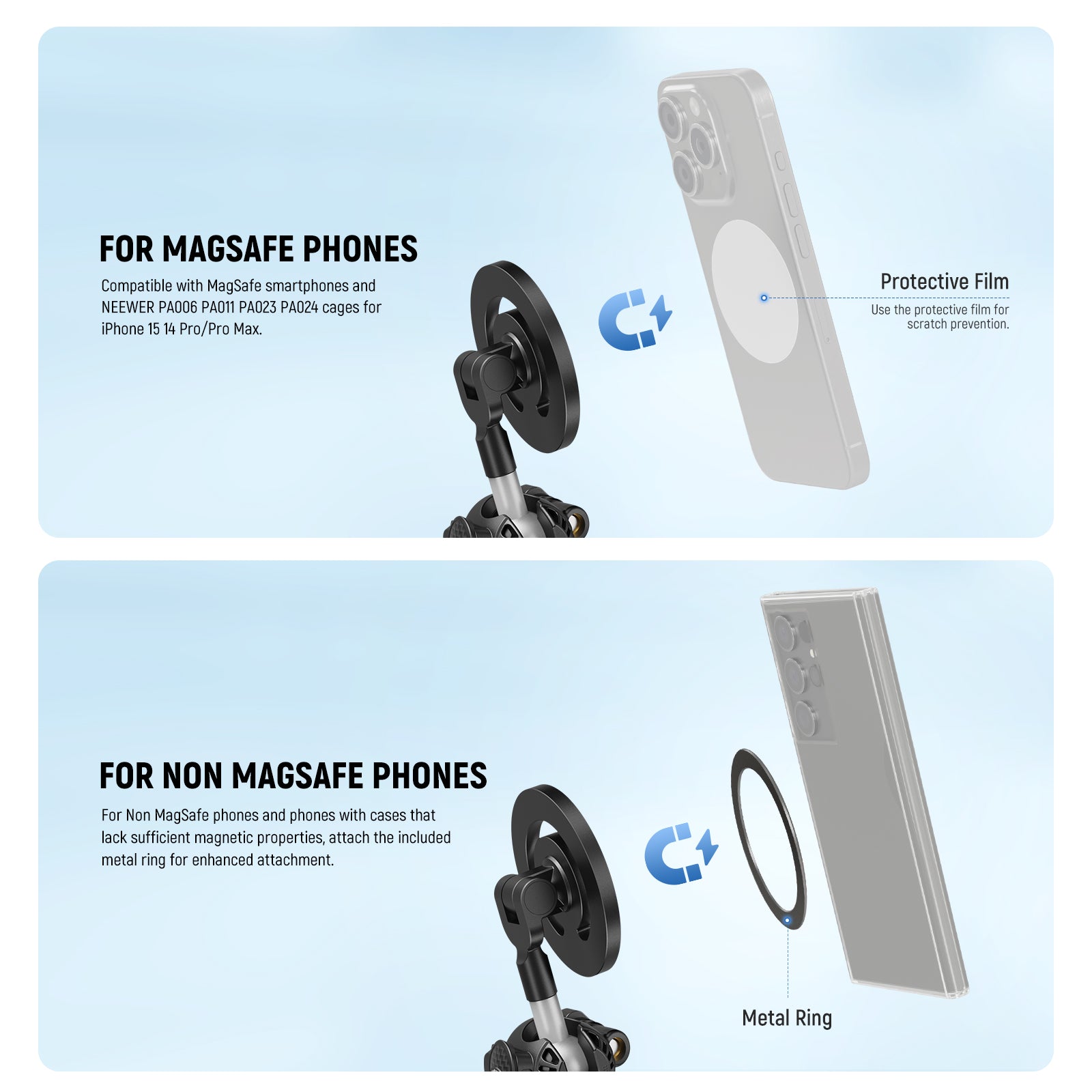 Flexible and Secure Mounting Cellphone Tripod