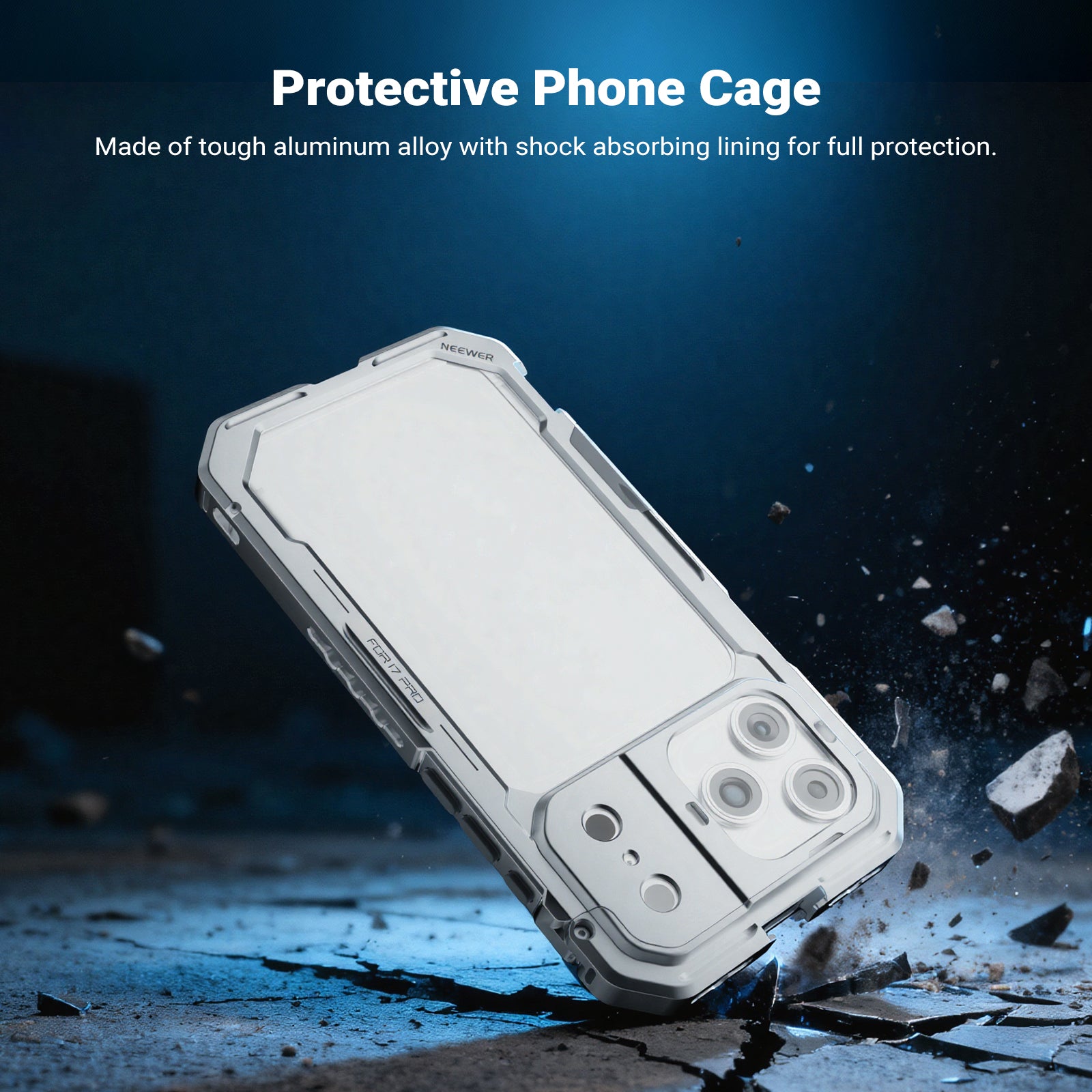 NEEWER PA143/PA144 Phone Cage Kit for iPhone 17 Pro/Pro Max
