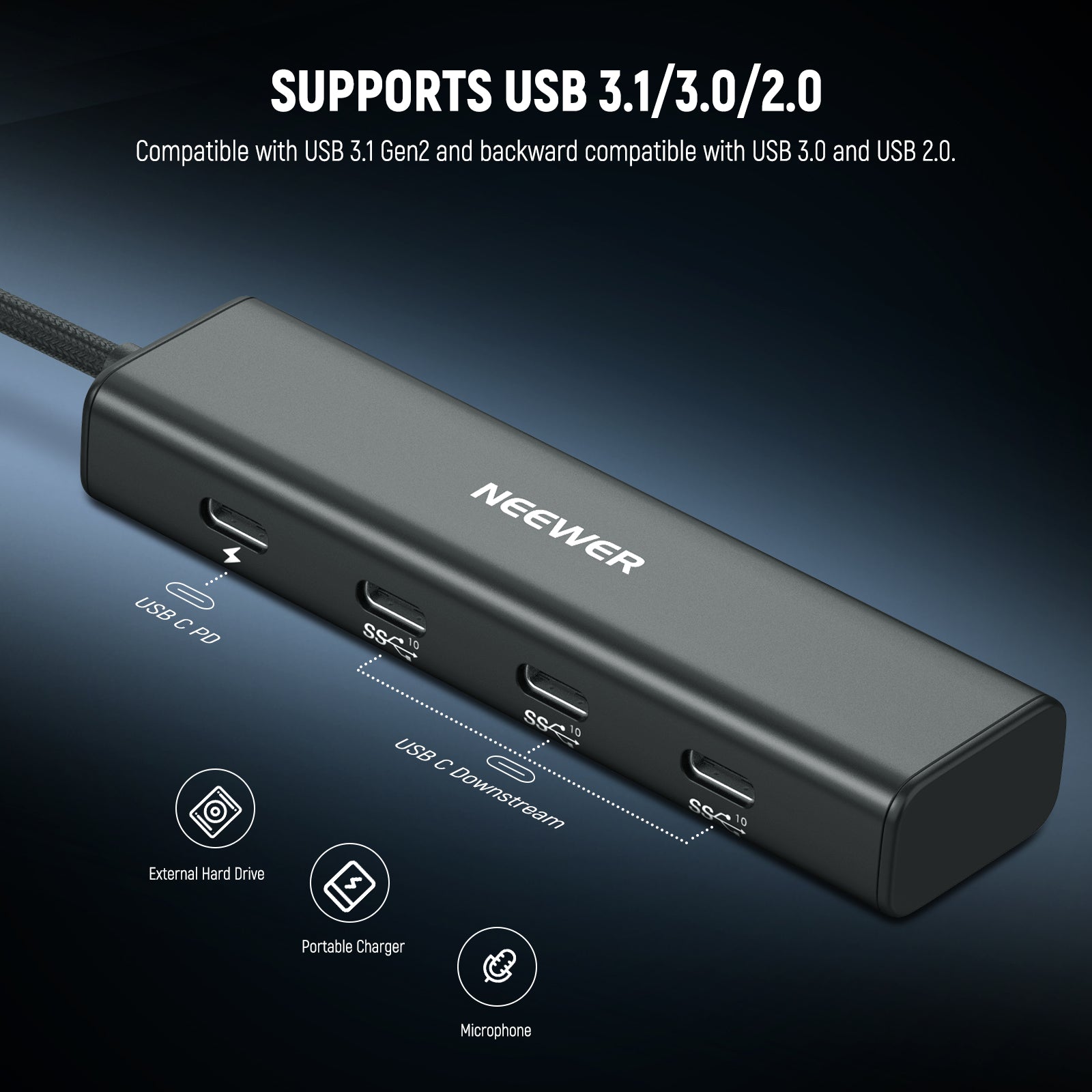 Neewer PS020E USB C Hub - Thumbnail 3