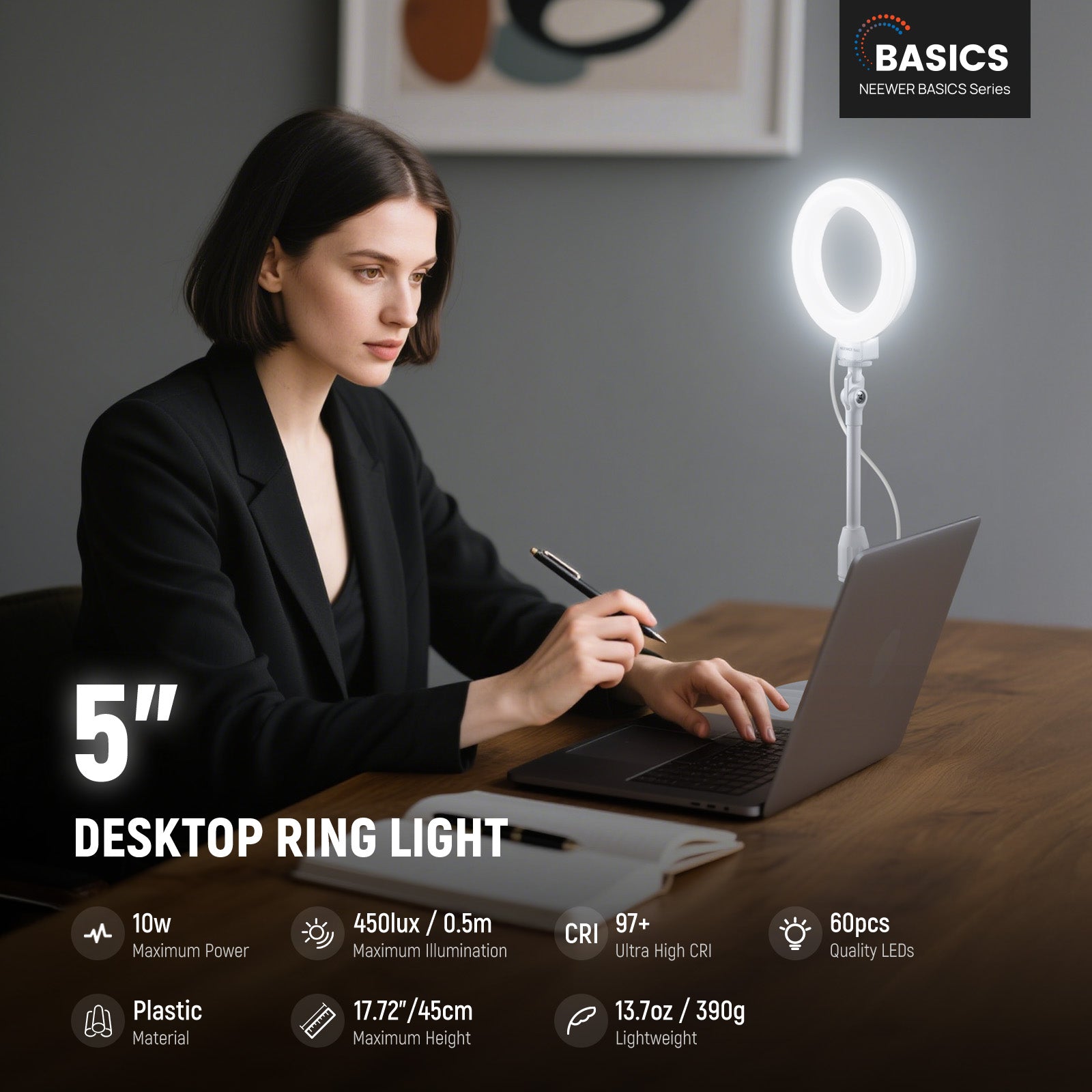 Neewer Basics BR60 Ring Light - Thumbnail 5