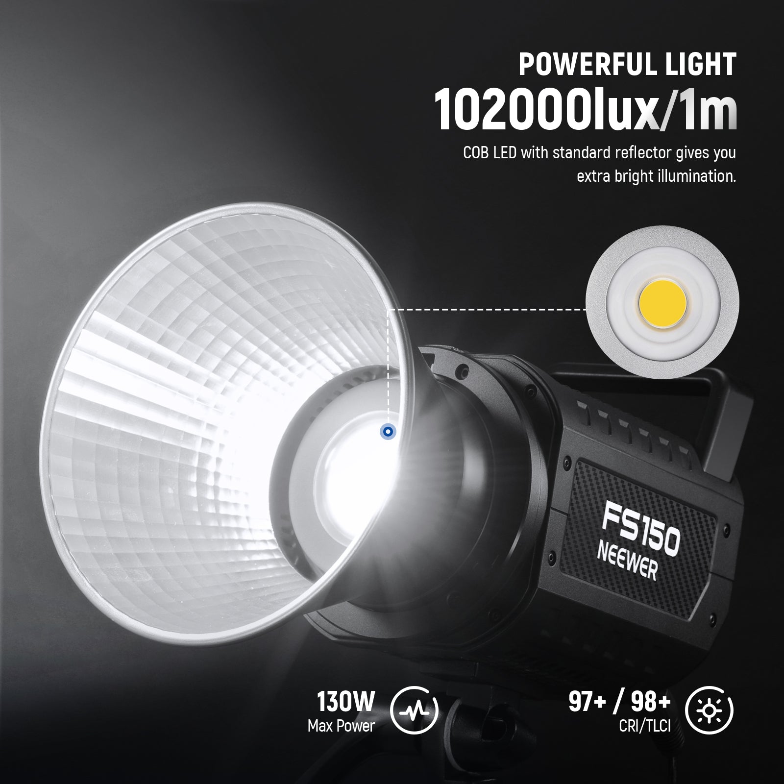 NEEWER 130W FS150 LED Video Light - NEEWER