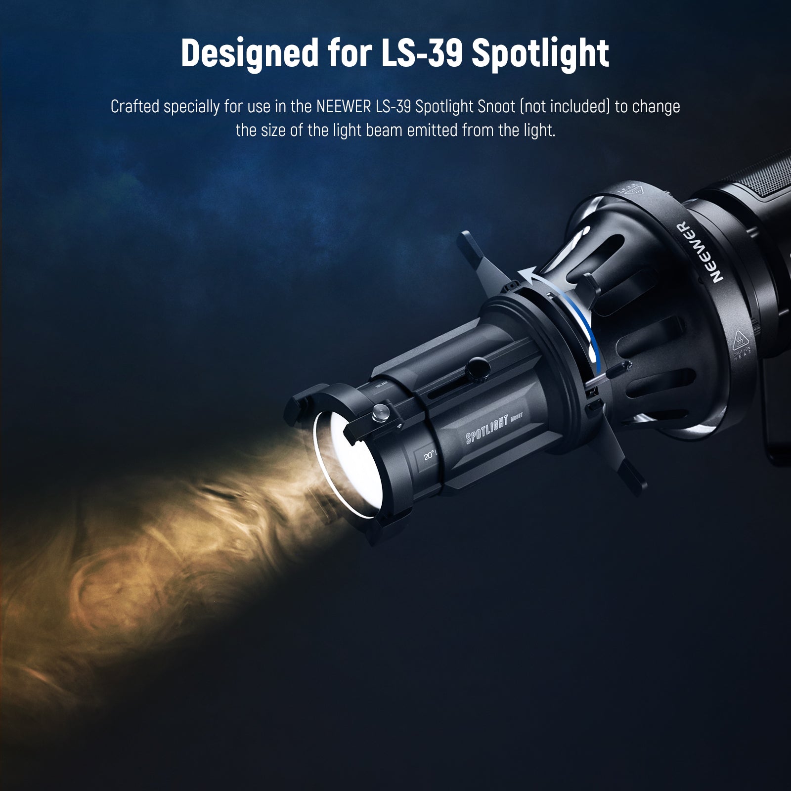 Neewer CSS2 Spotlight Mount Iris - Thumbnail 4