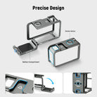 Precisely engineered, the cage allows full access to all the functions