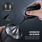 The soft nozzle better protects the device and avoids damage