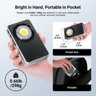 NEEWER FS60B Bi-Color LED Video Light fits perfectly in one hand, slides easily into your pocket, and can be carried anywhere.