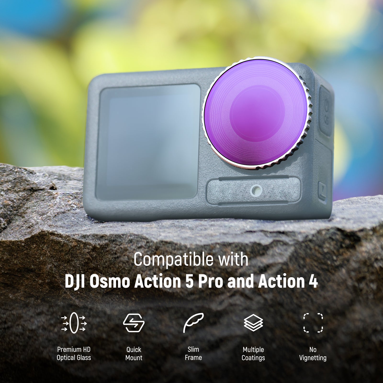 Neewer FL-B04 ND Filter for DJI Action - Thumbnail 4