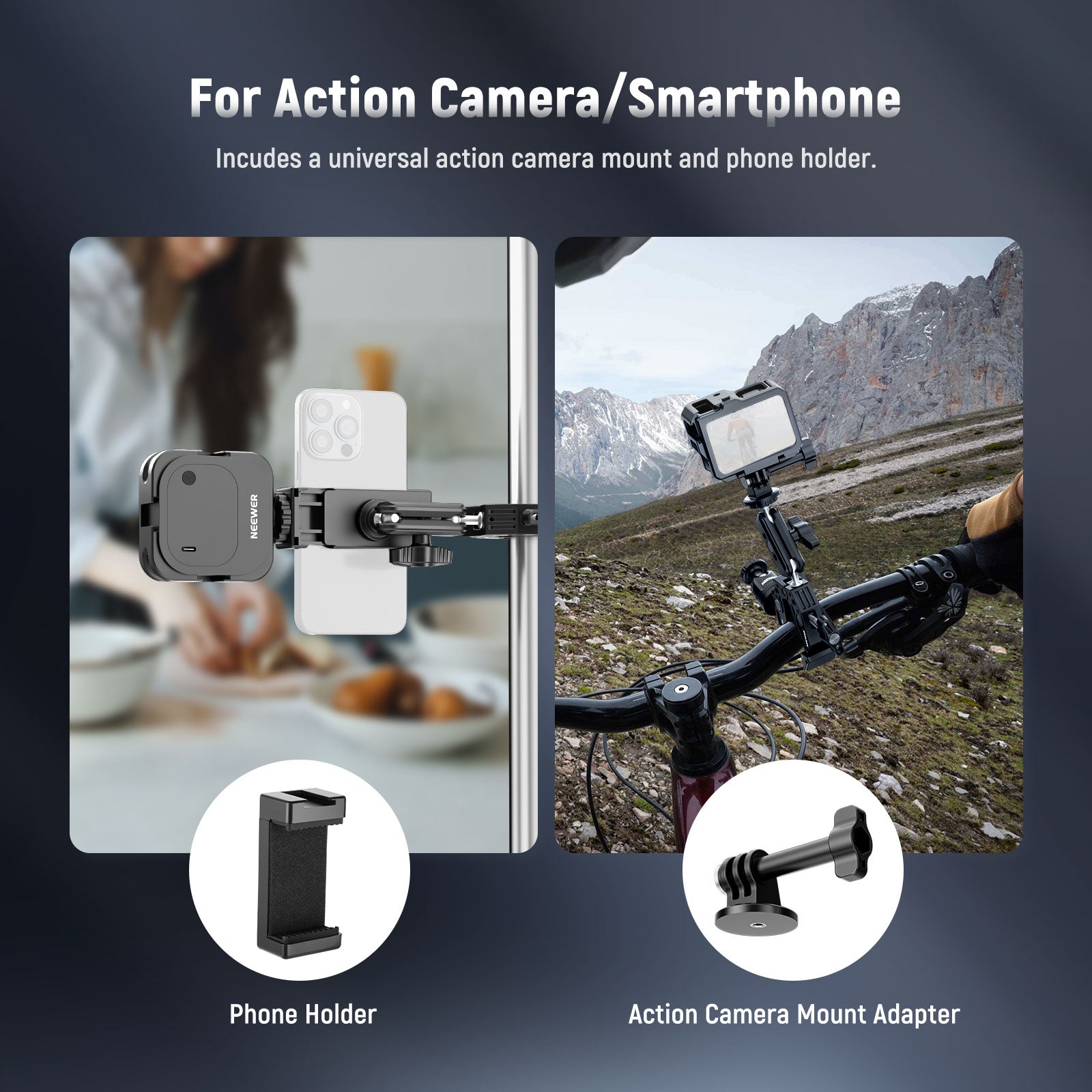 Neewer ST85 Super Clamp with Magic Arm - Thumbnail 5