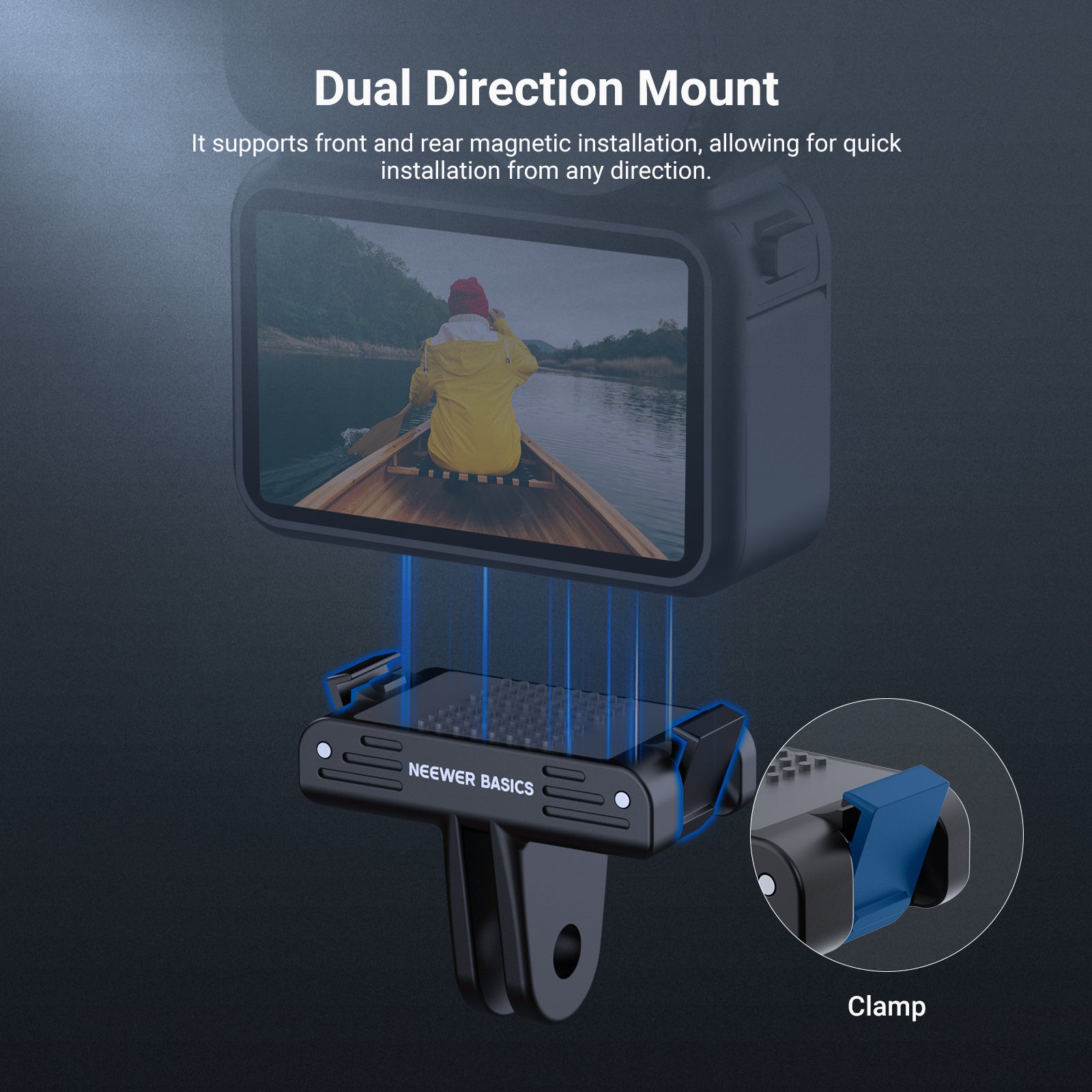 NEEWER AC057 Magnetic Mount Adapter For DJI Osmo Nano