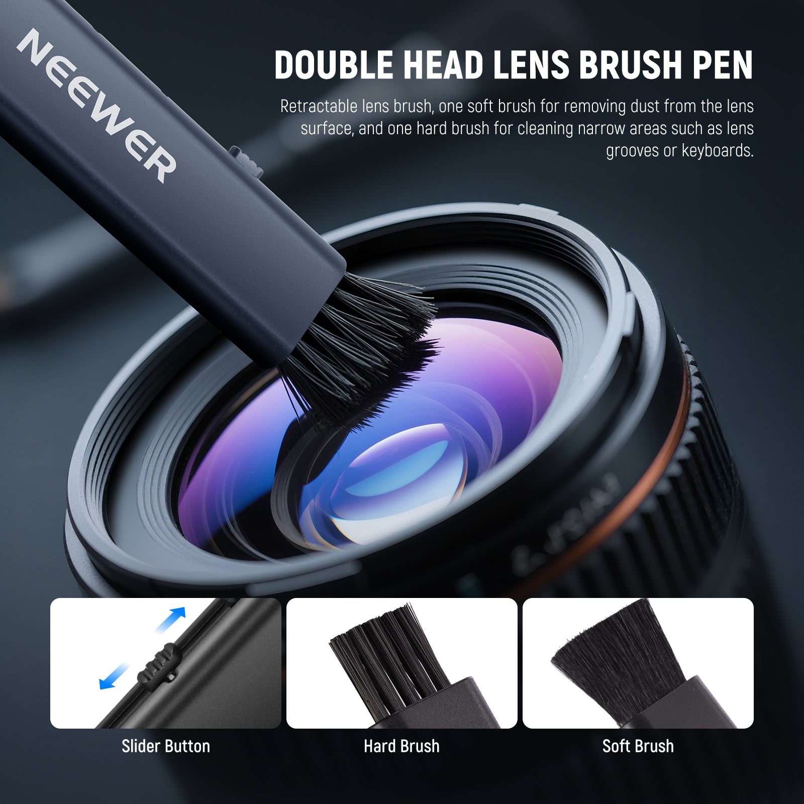 Neewer HM-44 Camera Lens Cleaning Kit - Thumbnail 2