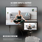 This camera display includes a 3.5mm headphone jack