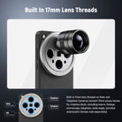 Built In 17mm Lens Threads