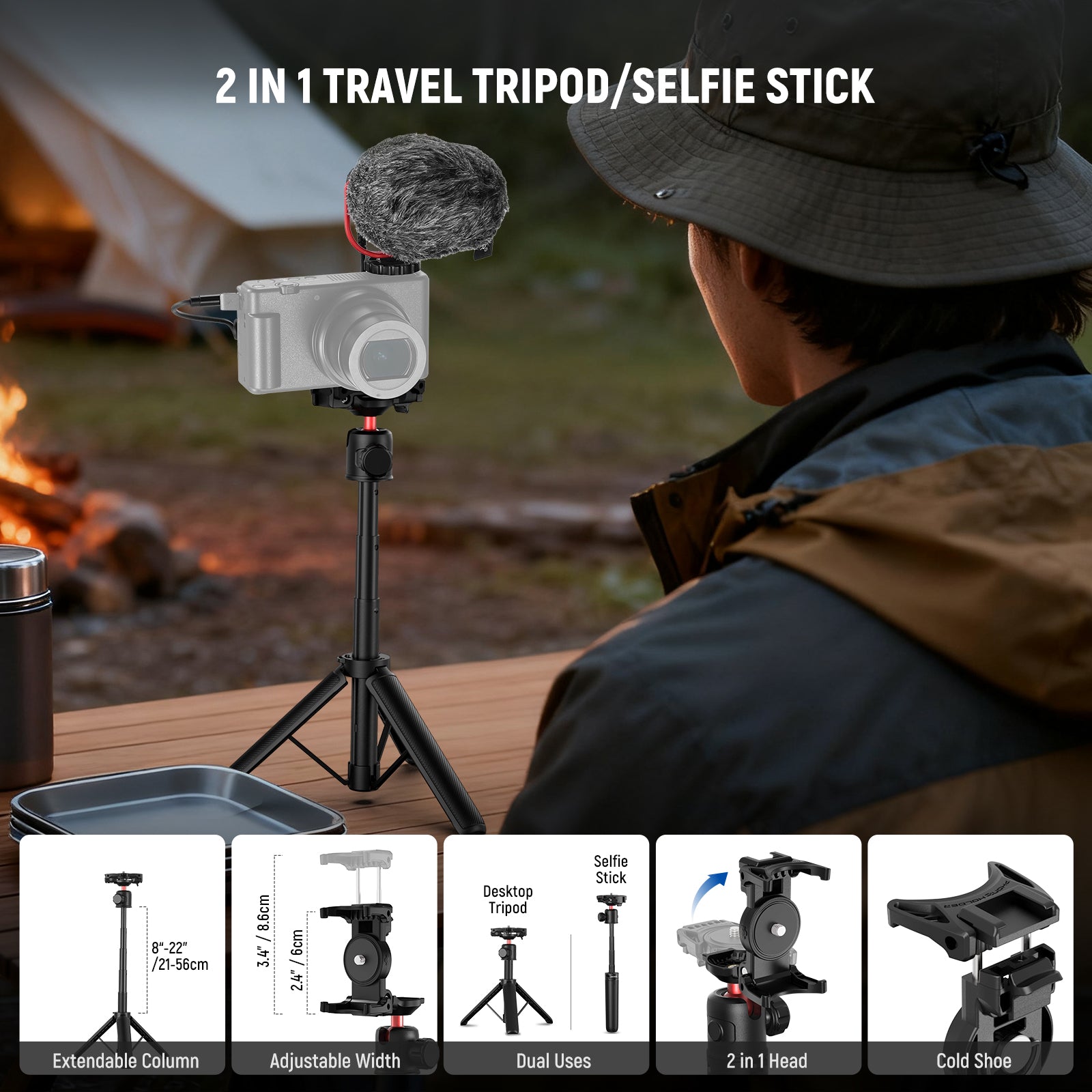 Neewer Basics PA050 Vlogging Kit - Thumbnail 3