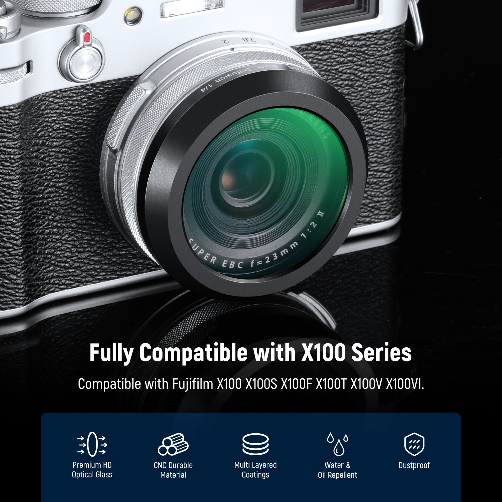 x100 2020-2026 Genuine Kawasaki Ninja 1000 SX Large Windshield Clear