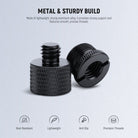 NEEWER HW-43 Mic Stand Adapter is made of lightweight and sturdy aluminum alloy.
