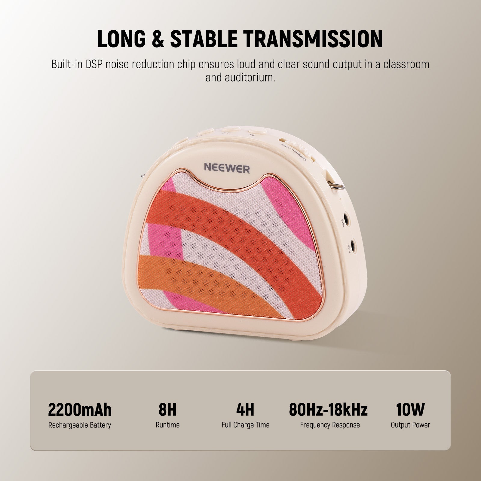 NEEWER VA01 Multifunctional Voice Amplifier - Thumbnail 3