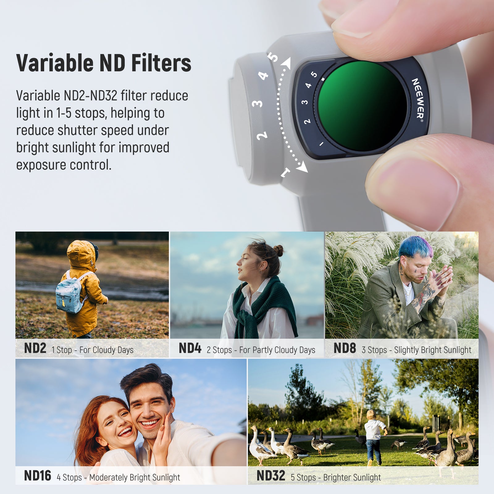 Neewer FL-89 Magnetic ND Filter - Thumbnail 3