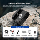 Universal cold shoe mount compatible with a wide range of devices