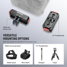 NEEWER GP-88 Magnetic Quick Release Mount offers versatile mounting options.