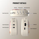 Product detail of the NEEWER VA01 Voice Amplifier with Wired Headset Microphone