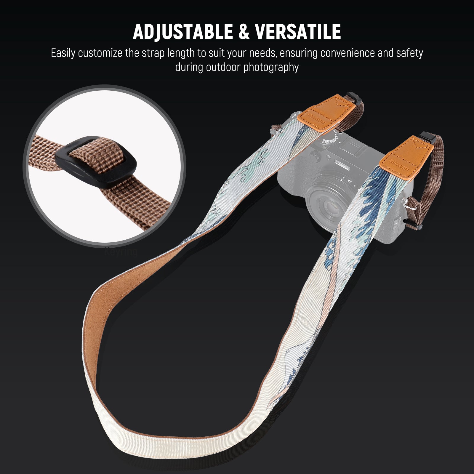 Neewer CA116 Camera Neck Strap - Thumbnail 2