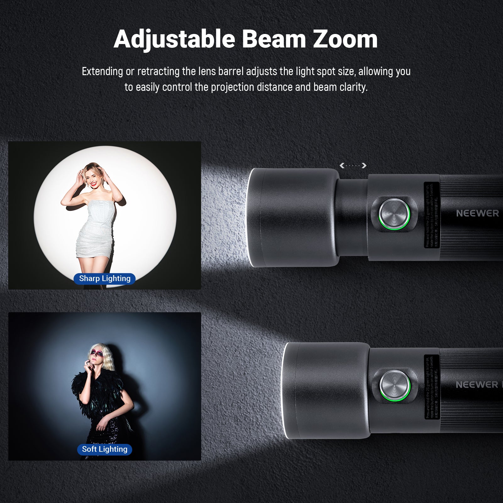 NEEWER BASICS FL10 Portable Photography Flashlight