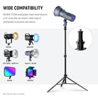 Wide Compatibility of the NEEWER ST200B Lightweight Photography Light Stand