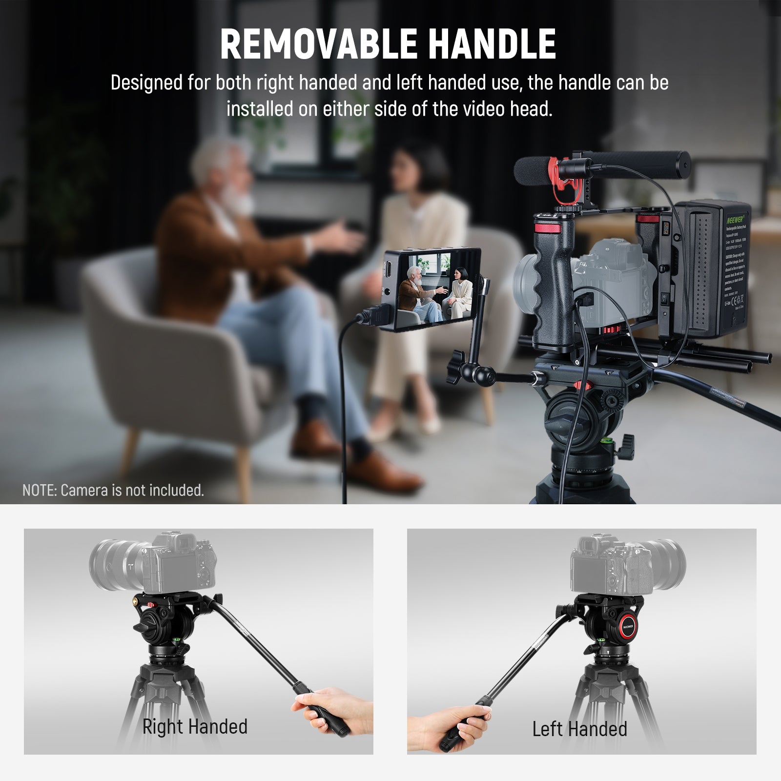 Neewer TP73 Video Tripod - Thumbnail 3