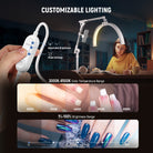 This lash light for eyelash tech offers with a 3000K-6500K color temperature range.