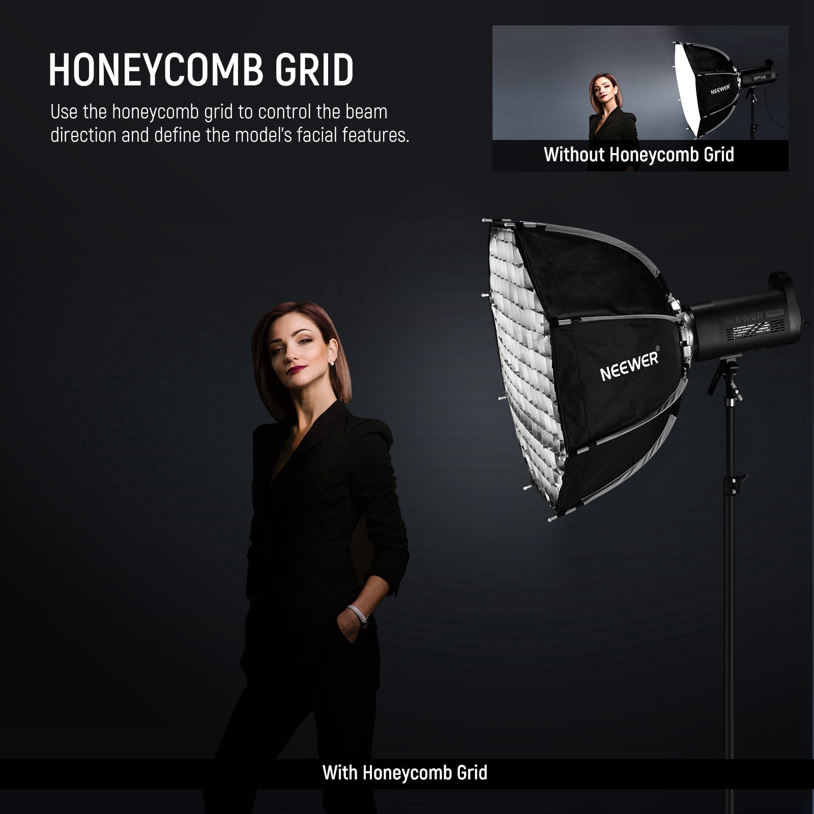 NEEWER NS21P/NS22P/NS27P/NS35P Octagonal Softbox