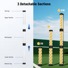 This innovative tube breaks down into three sections