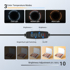 NEEWER LB30B product photography light box offers 3 color temperature modes.