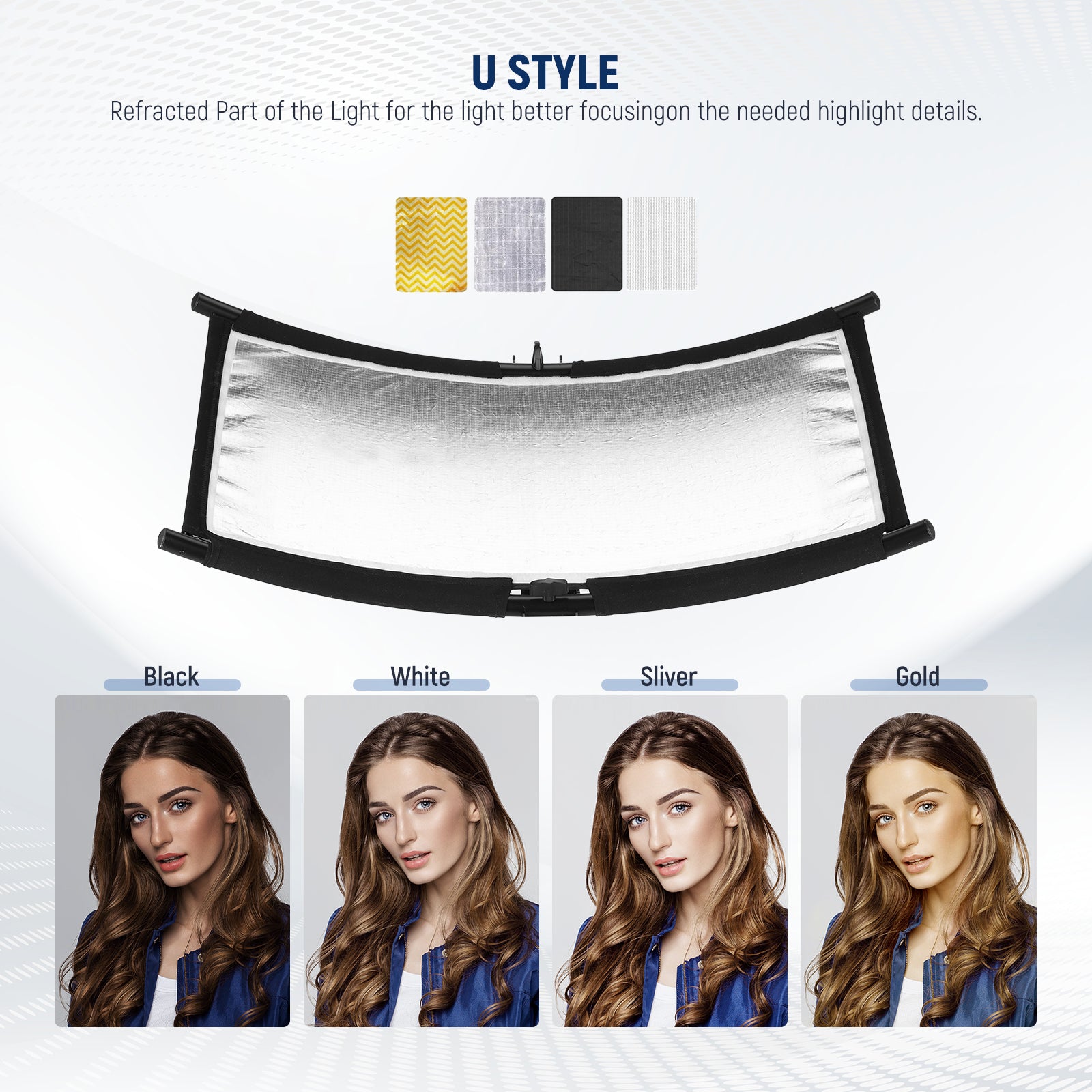 Neewer RF-04 Light Reflector Diffuser - Thumbnail 4