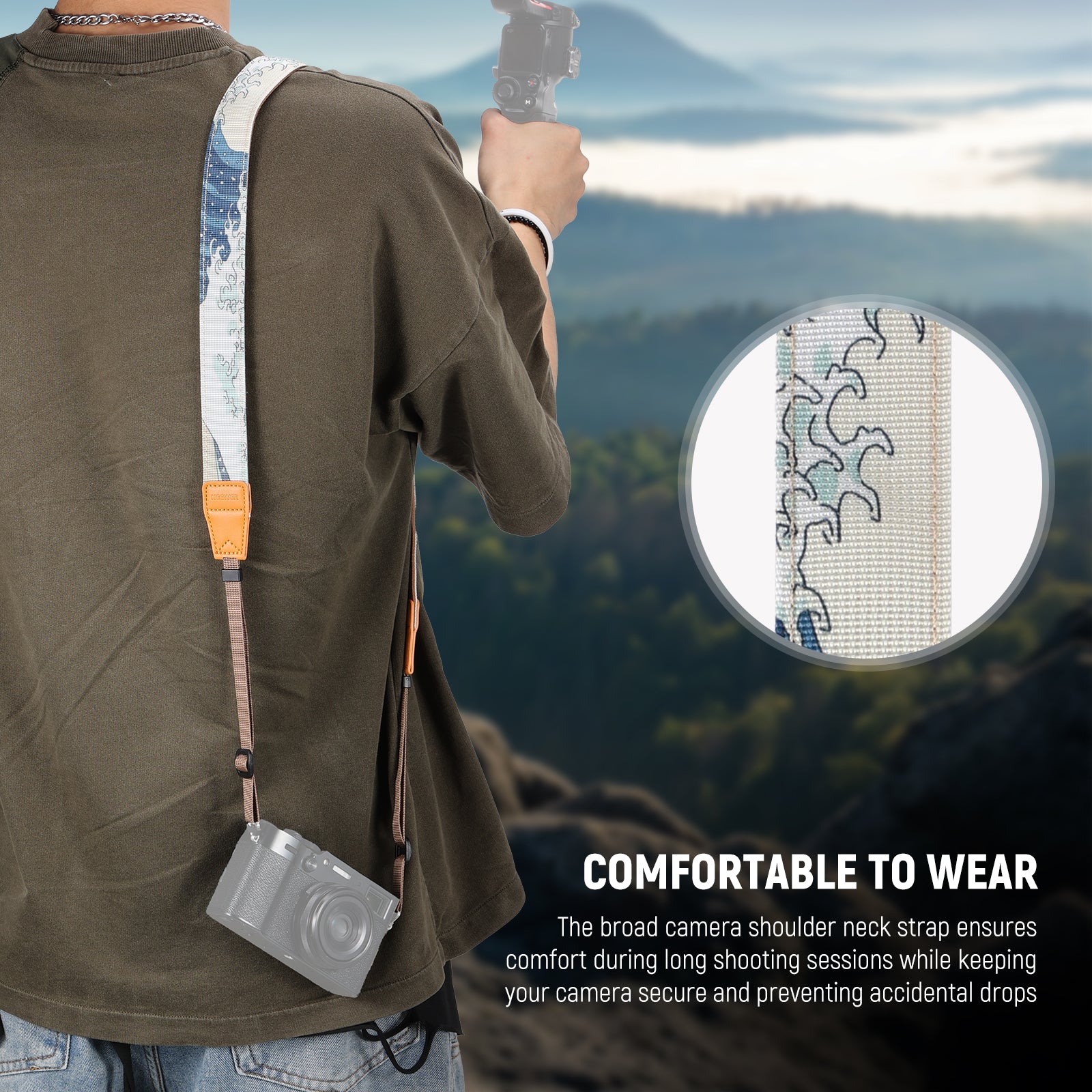 Neewer CA116 Camera Neck Strap - Thumbnail 4