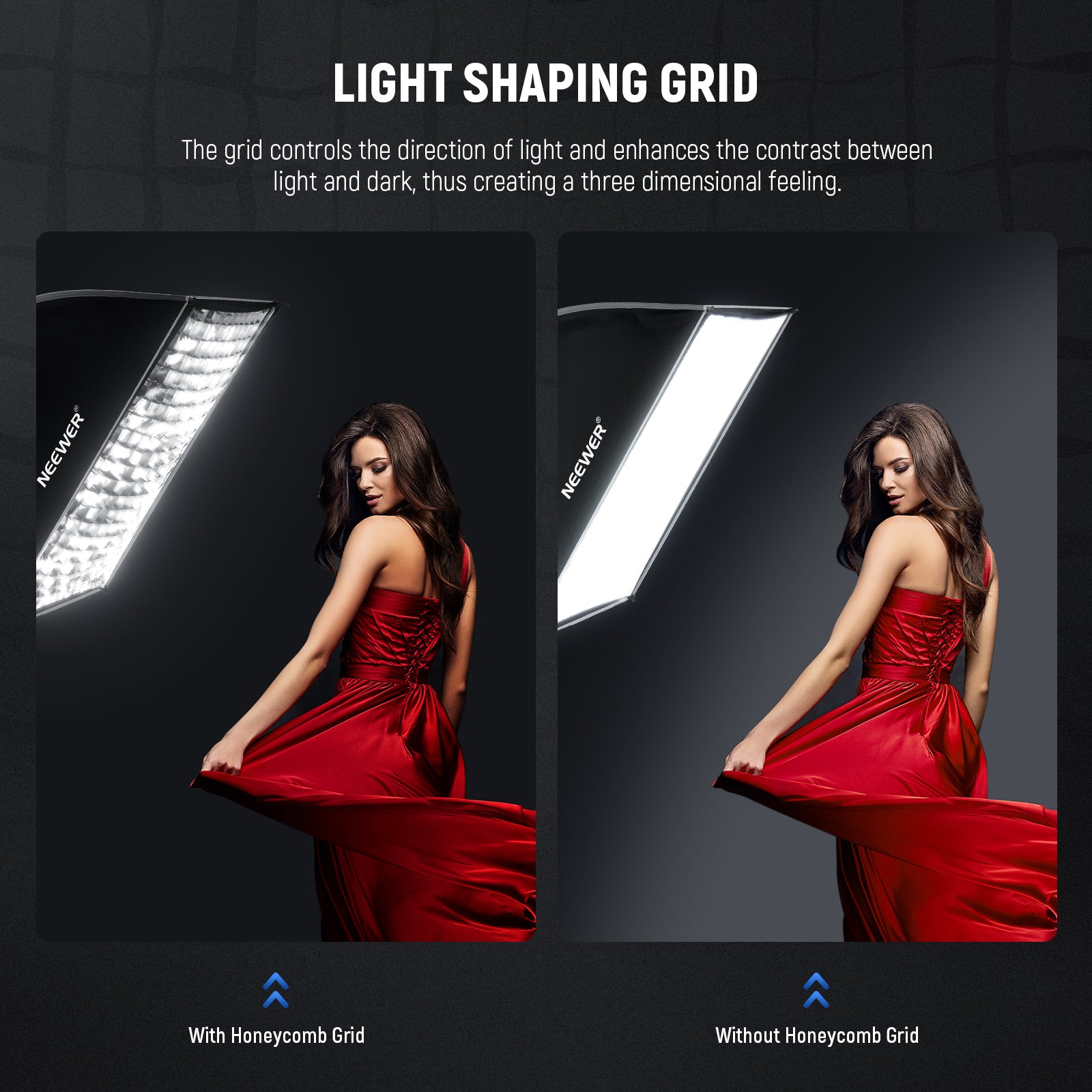 NEEWER Quick Release Rectangular Softbox