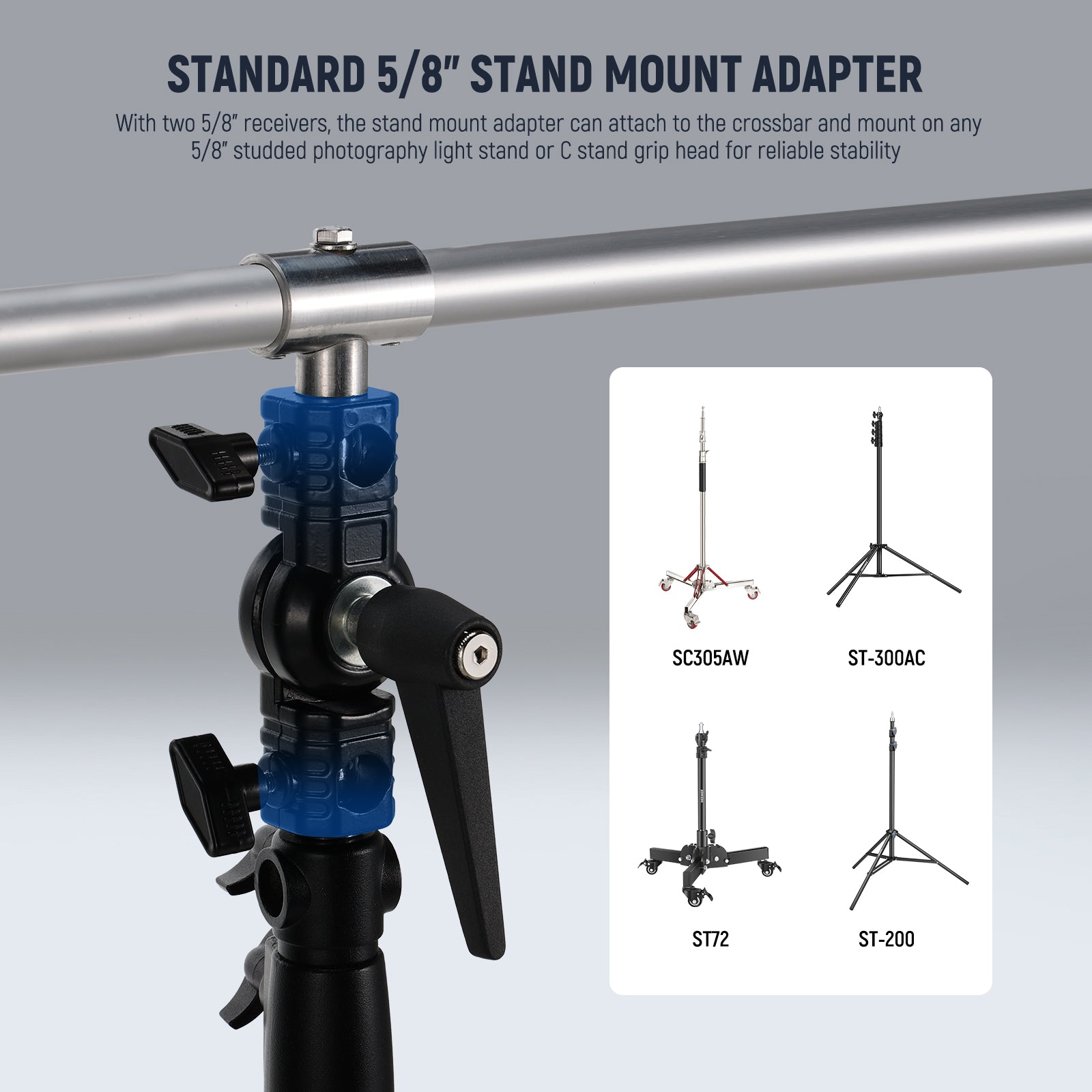 Neewer ST-RF3 Reflector Holder - Thumbnail 5