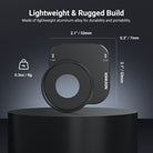 NEEWER PA152 Backplate for iPhone 17 Pro/Pro Max Phone Cage is made of lightweight aluminum alloy.