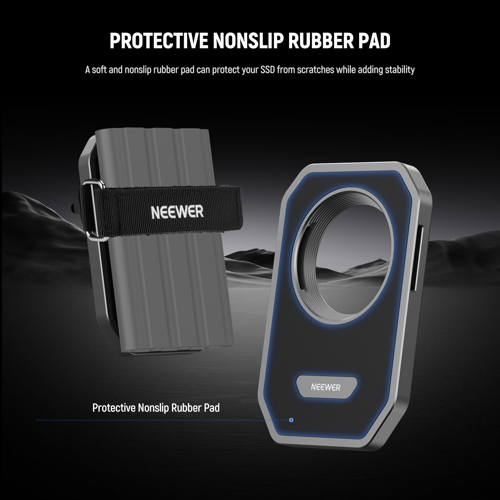 NEEWER PA040 Magnetic SSD Holder with Touch Fastener