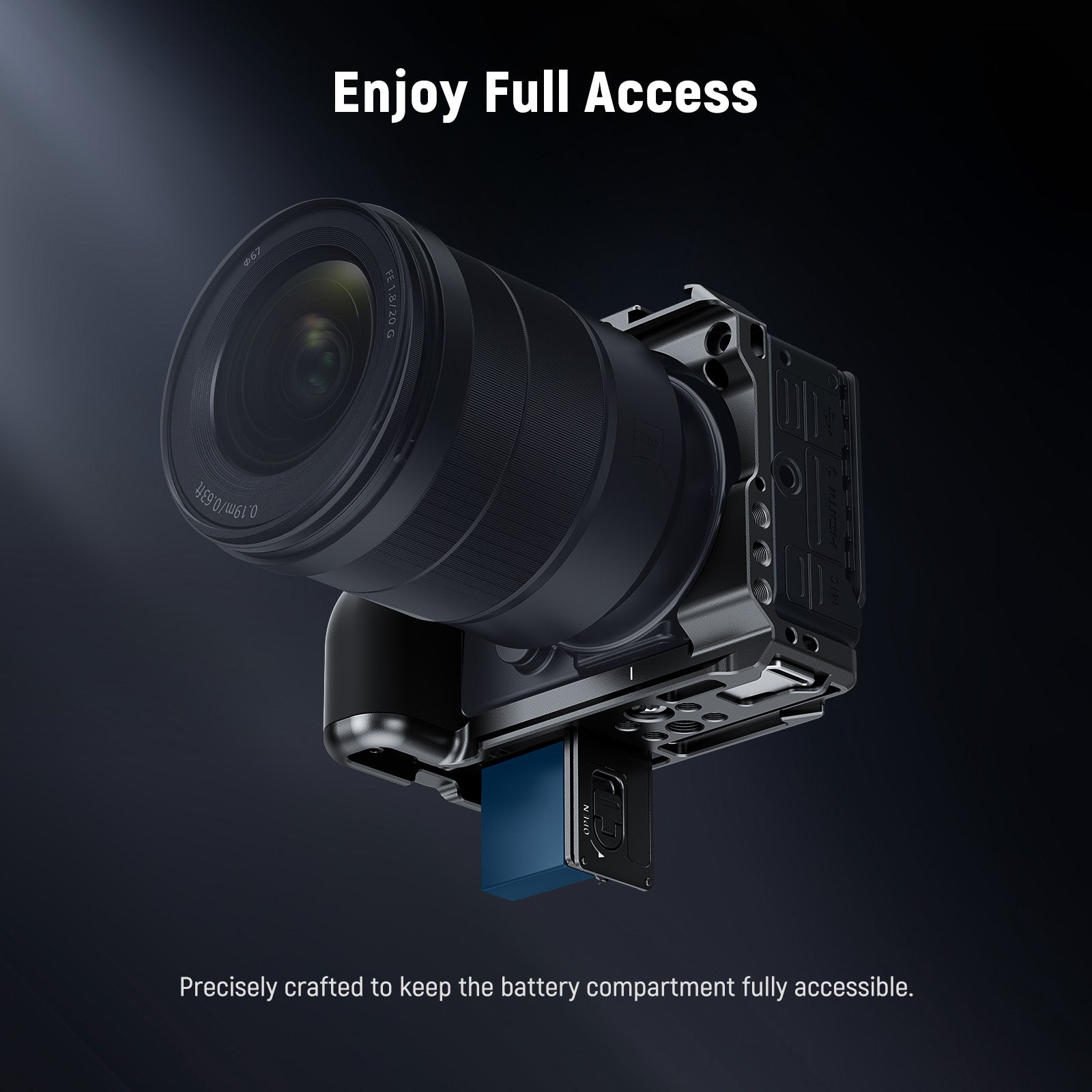 NEEWER CA132 Camera Cage with EVF-11 Support For fp/fp L